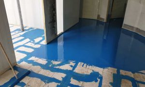 ציפוי אפוקסי במפעל סנויץ בחולון