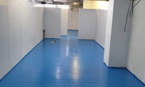 ציפוי אפוקסי במפעל סנויץ בחולון